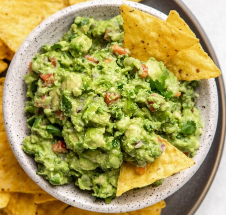 Roasted Green Chile Guacamole