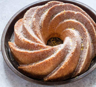 Lemon Lavender Bundt Cake