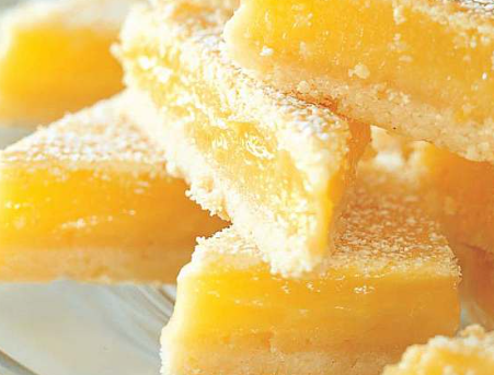 Lemon Lavender Bars