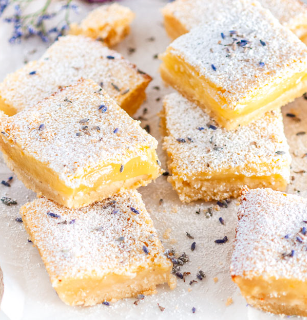 Lavender Lemon Bars