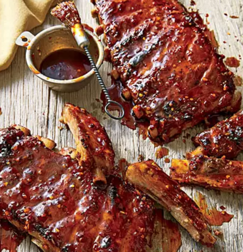 Hatch Hot Honey Glazed Ribs