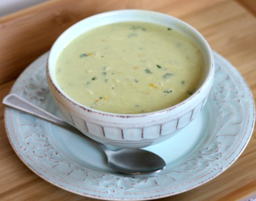 Green Chile Clam Chowder