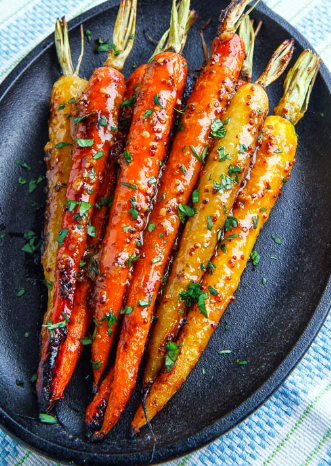 Hatch Honey Mustard Glazed Carrots