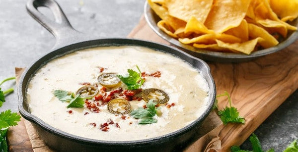 Green Chile and Chorizo Queso