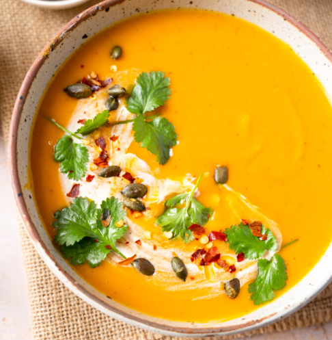 Green Chile Pumpkin Soup