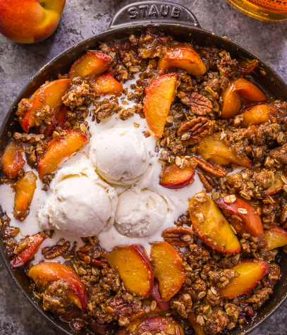 Peach Lavender Crisp