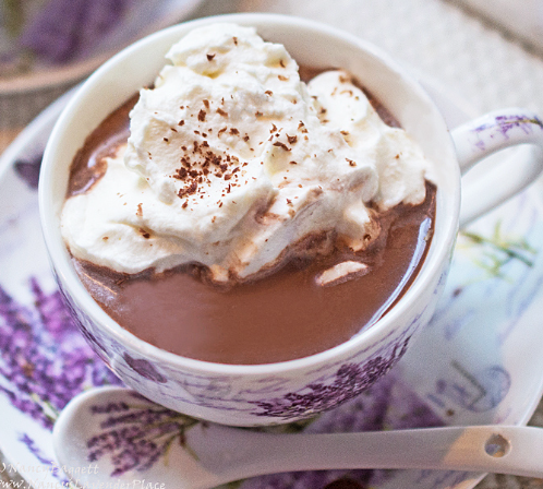 BEST LAVENDER HOT CHOCOLATE RECIPE - MADEINNEWMEXICO