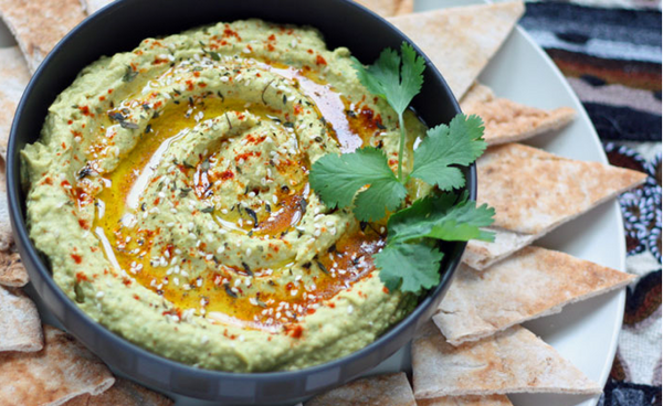 Hatch Green Chile Hummus