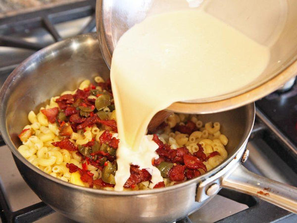 Grownup Mac & Cheese with Green Chile