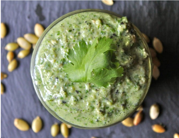 Green Chile Pesto