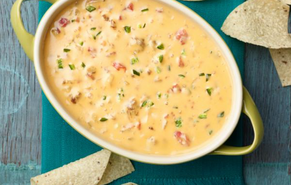 SAUSAGE AND GREEN CHILE BEER CHEESE DIP - MADEINNEWMEXICO