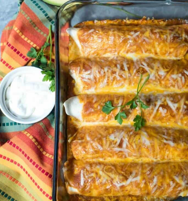 Turkey, Black Bean and Green Chile Bake