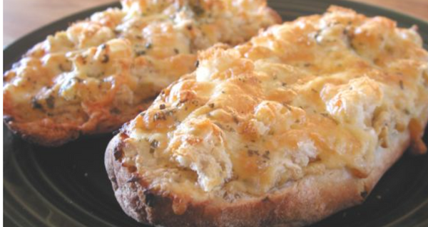 Hatch Green Chile and Artichoke Bread