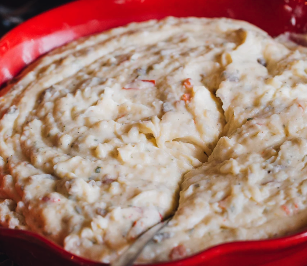 Asadero Green Chile Mashed Potatoes Recipe!