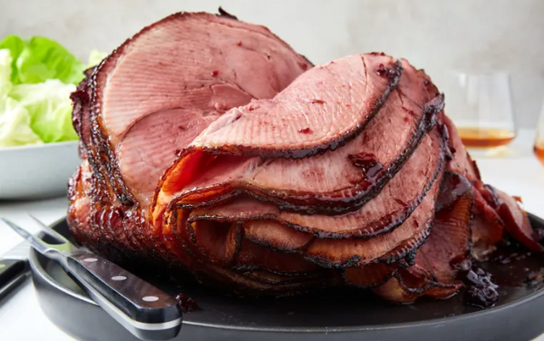 Red Chile and Honey Glazed Ham