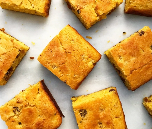 Green Chile Chorizo Cornbread