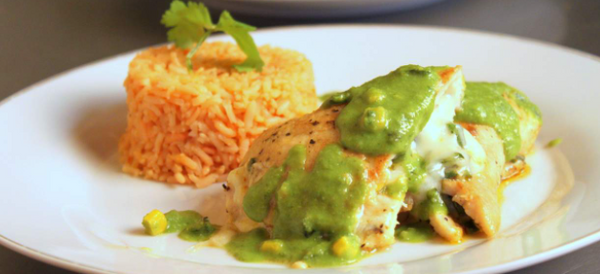 Cheesy Green Chile Chicken