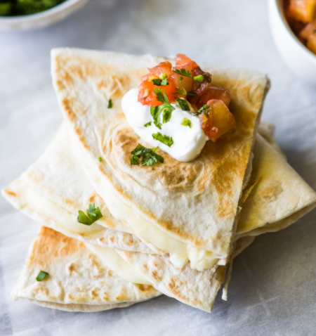 Chipotle Chicken Quesadillas