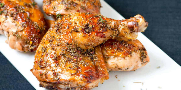 Honey Lavender Roasted Chicken