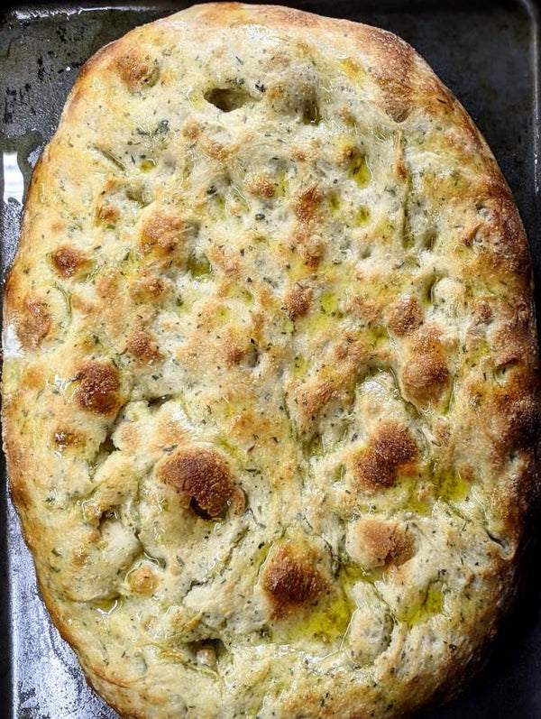 Easy Focaccia with Herbs de Provence