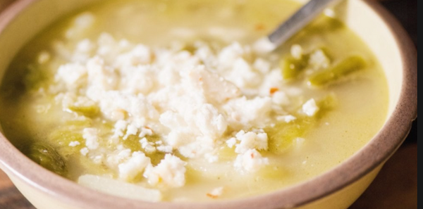 Hatch Green Chile and Potato Soup