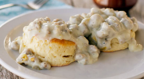 Green Chile Sausage Gravy