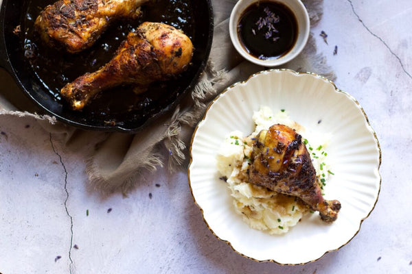 Lavender Honey Roasted Chicken