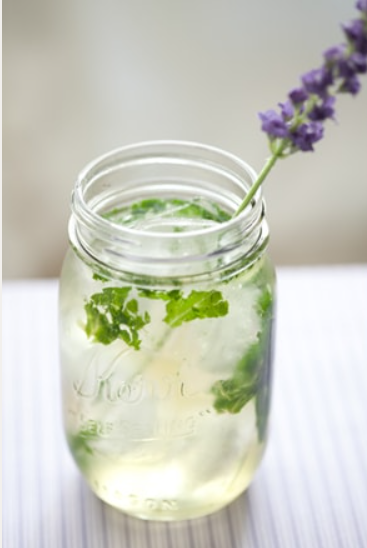 Lavender Mojitos