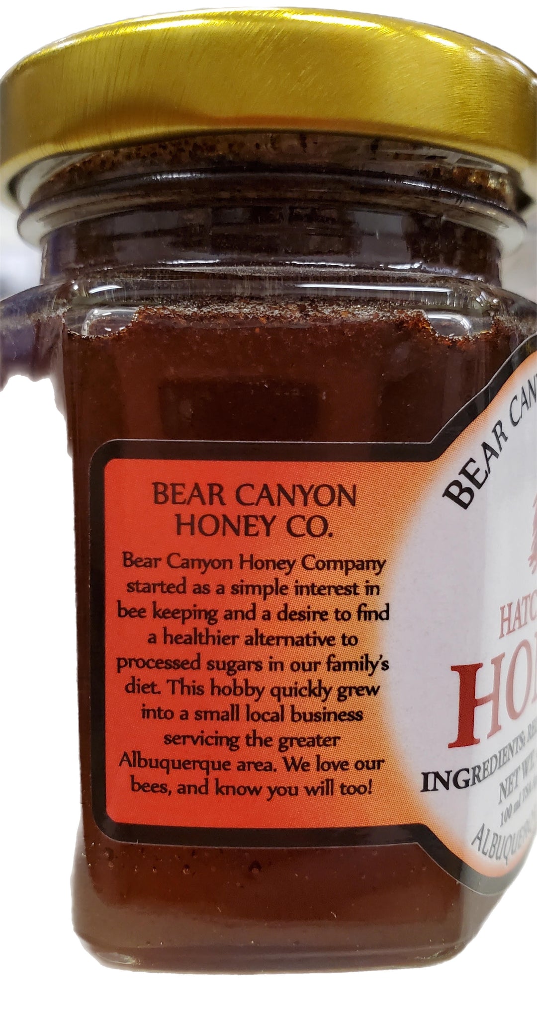 Bear Canyon Honey Co. 4.5 oz Red Chile Honey