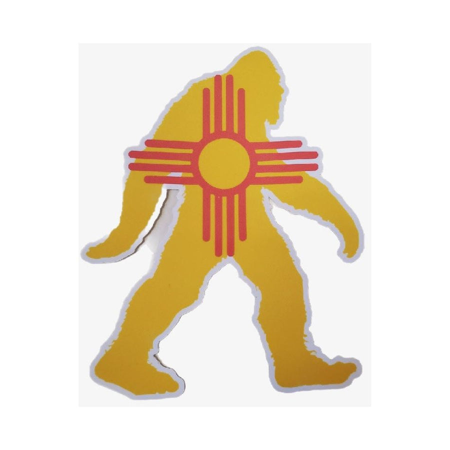 Bigfoot Zia Sticker-#1 Ranked New Mexico Salsa &amp; Chile Powder | Made in New Mexico