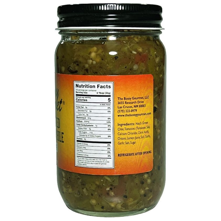 Bossy Gourmet Hatch Green Chile Salsa-#1 Ranked New Mexico Salsa &amp; Chile Powder | Made in New Mexico