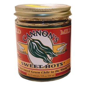 Cannon's Sweet Hots Sweet Green Chile-#1 Ranked New Mexico Salsa &amp; Chile Powder | Made in New Mexico