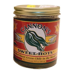 Cannon's Sweet Hots Sweet Green Chile-#1 Ranked New Mexico Salsa &amp; Chile Powder | Made in New Mexico