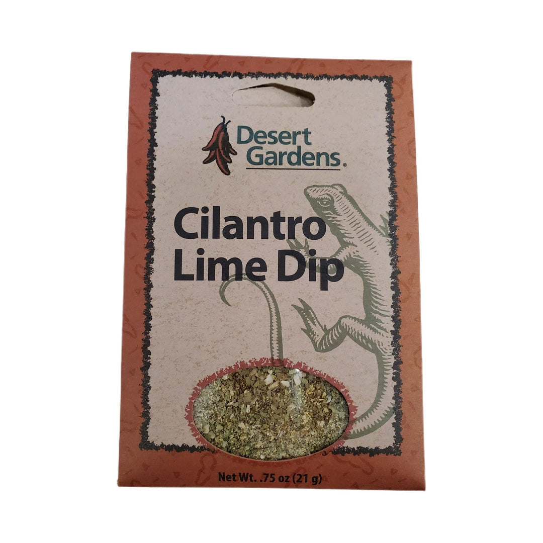 Desert Gardens Cilantro Lime Dip Mix-#1 Ranked New Mexico Salsa &amp; Chile Powder | Made in New Mexico