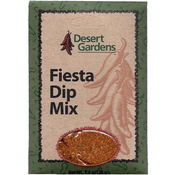 Desert Gardens Fiesta Dip Mix-#1 Ranked New Mexico Salsa &amp; Chile Powder | Made in New Mexico