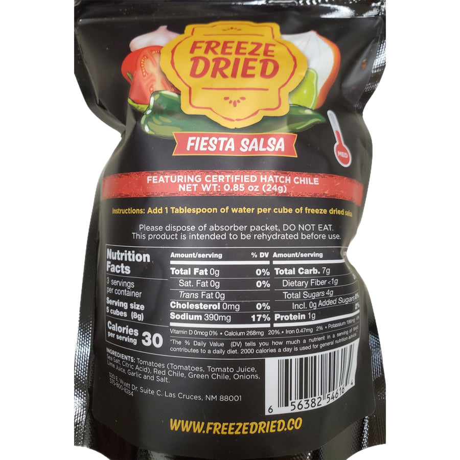 Freeze dried Fiesta Salsa-#1 Ranked New Mexico Salsa &amp; Chile Powder | Made in New Mexico