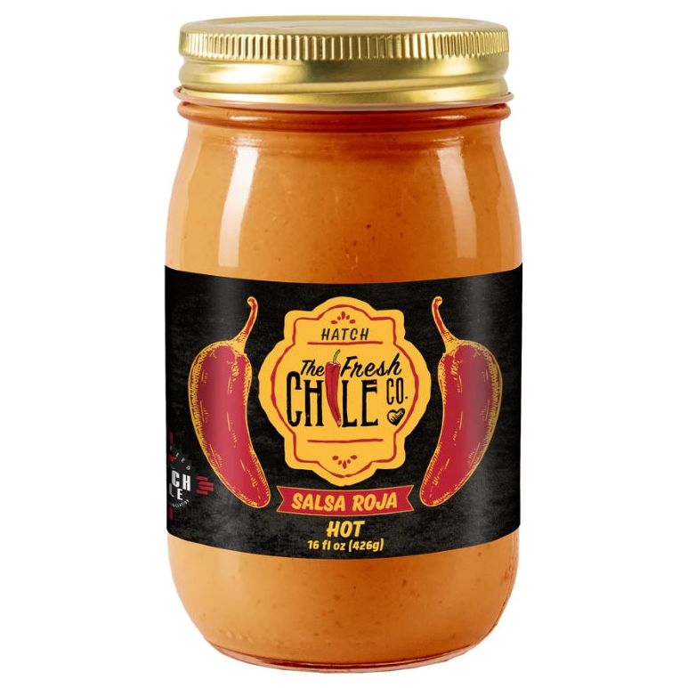 Fresh Chile Company Salsa Roja Hot-#1 Ranked New Mexico Salsa &amp; Chile Powder | Made in New Mexico