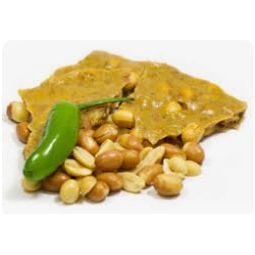 Green Chile Peanut Brittle-#1 Ranked New Mexico Salsa &amp; Chile Powder | Made in New Mexico