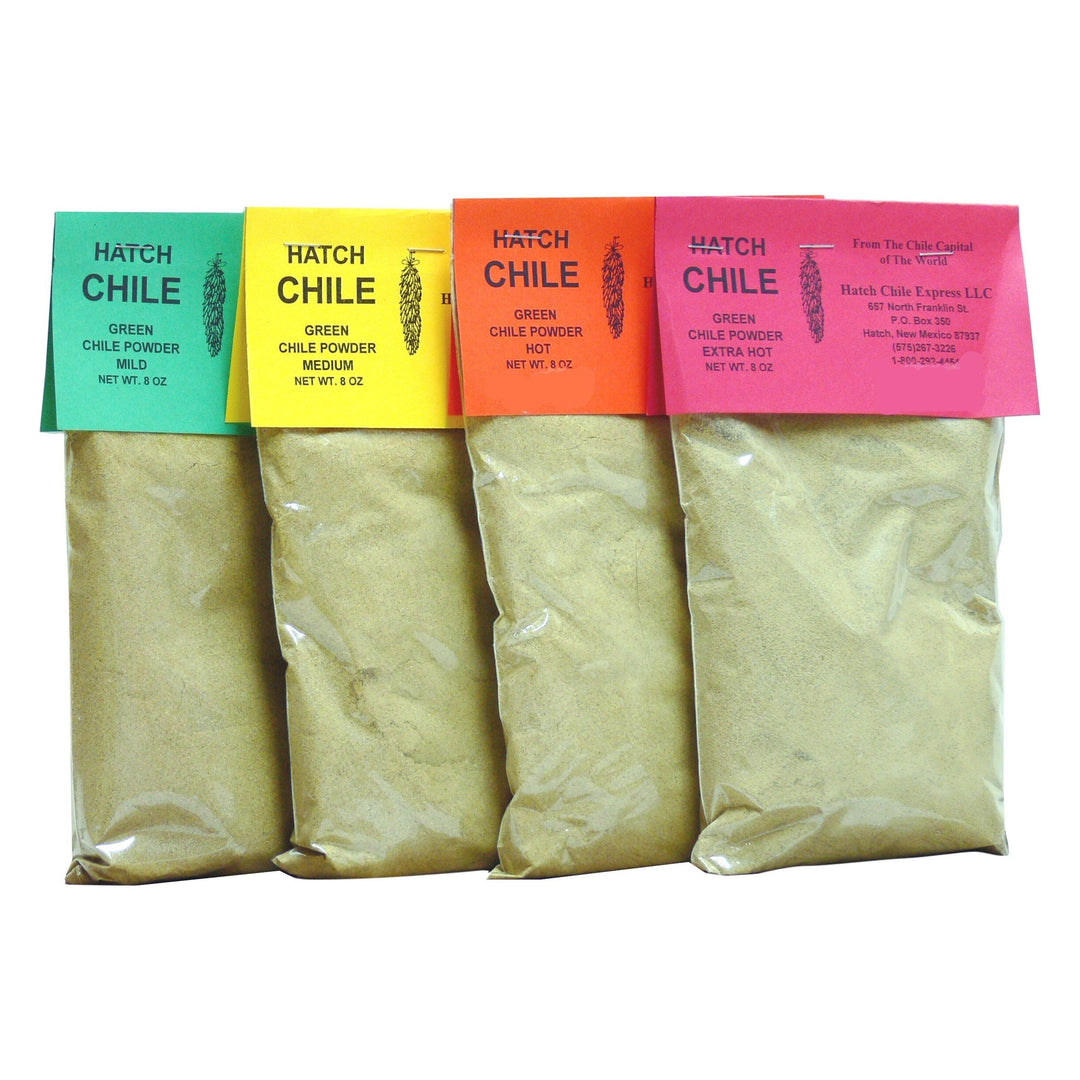 Hatch Green Chile Powder 8 oz-#1 Ranked New Mexico Salsa &amp; Chile Powder | Made in New Mexico