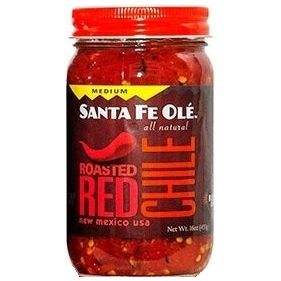 Hatch Roasted Red Chile Santa Fe Ole-#1 Ranked New Mexico Salsa &amp; Chile Powder | Made in New Mexico