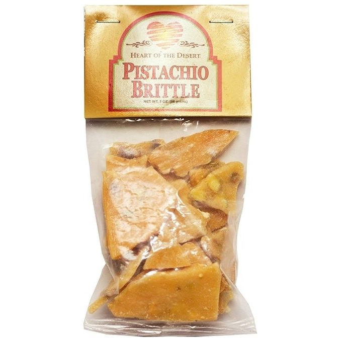 Heart of the Desert Pistachio Brittle-#1 Ranked New Mexico Salsa &amp; Chile Powder | Made in New Mexico