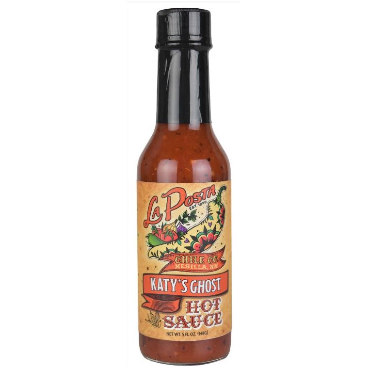 Katy's Ghost Hot Sauce from La Posta-#1 Ranked New Mexico Salsa &amp; Chile Powder | Made in New Mexico