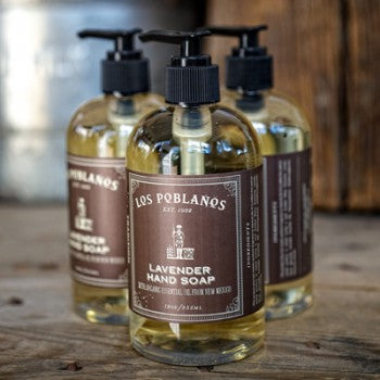 Los Poblanos Lavender Hand Soap-#1 Ranked New Mexico Salsa &amp; Chile Powder | Made in New Mexico