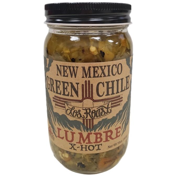 Los Roast Lumbre XHot Green Chile-Made in New Mexico