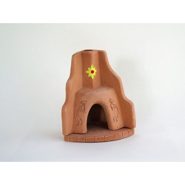 NM Kiva Fireplace Incense Burner-#1 Ranked New Mexico Salsa &amp; Chile Powder | Made in New Mexico