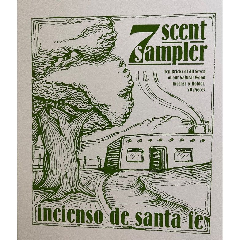 New Mexico 7 Scent Incense Sampler-#1 Ranked New Mexico Salsa &amp; Chile Powder | Made in New Mexico