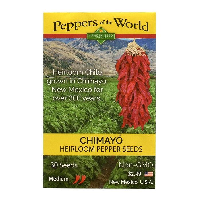 New Mexico Chile Seeds: 3-Pack-#1 Ranked New Mexico Salsa &amp; Chile Powder | Made in New Mexico