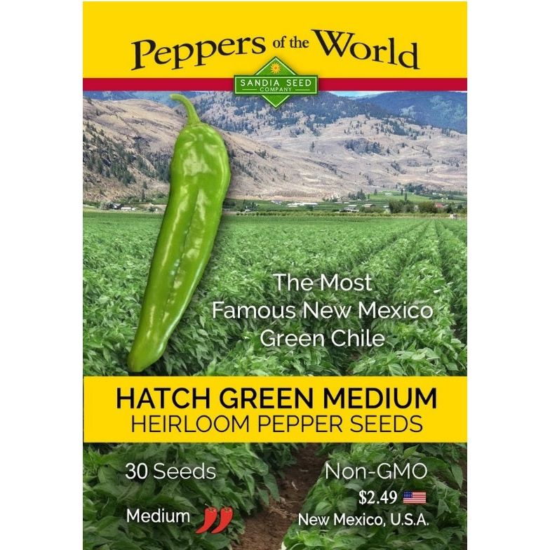 New Mexico Chile Seeds Hot: 3-Pack-#1 Ranked New Mexico Salsa &amp; Chile Powder | Made in New Mexico