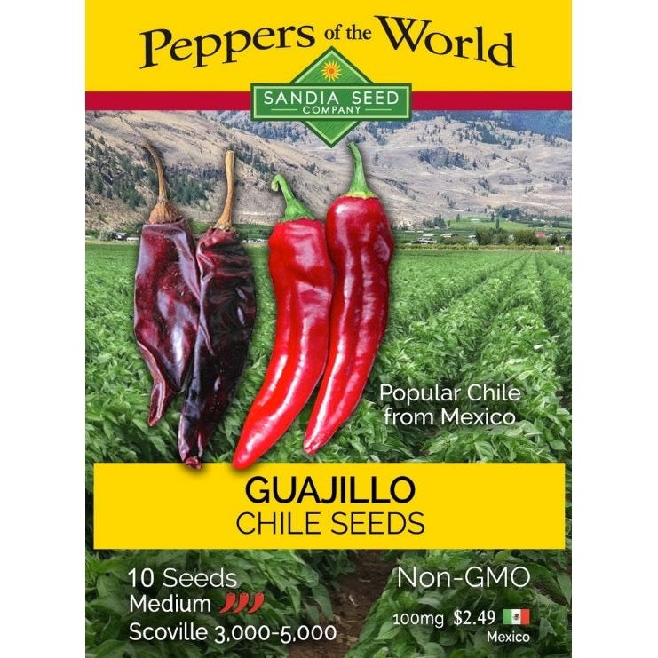 New Mexico Chile Seeds Medium: 3-Pack-#1 Ranked New Mexico Salsa &amp; Chile Powder | Made in New Mexico