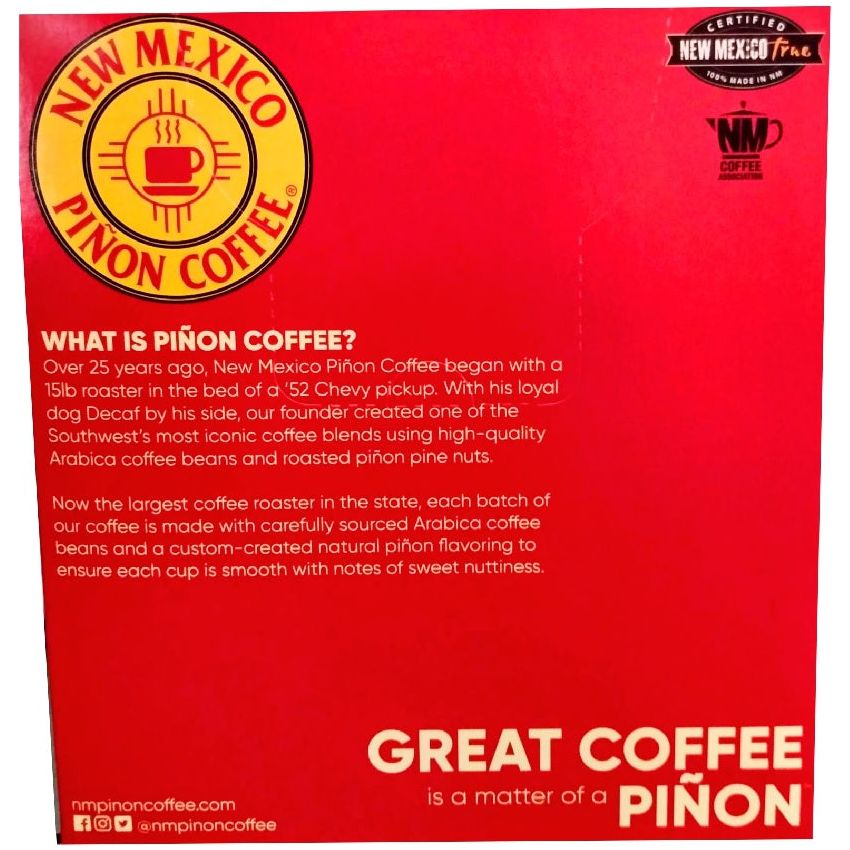 New Mexico Pinon Coffee Single Serve Brew Cups-#1 Ranked New Mexico Salsa &amp; Chile Powder | Made in New Mexico